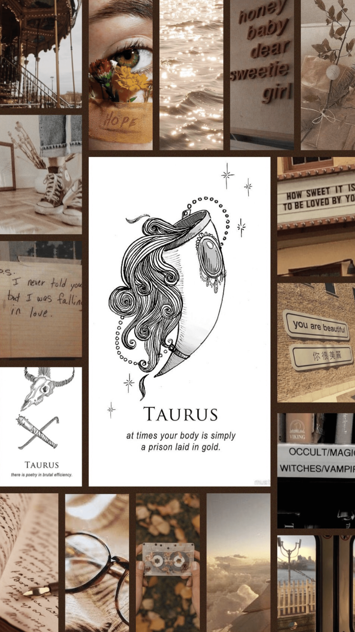 Taurus Aesthetic Wallpapers Wallpaper Cave
