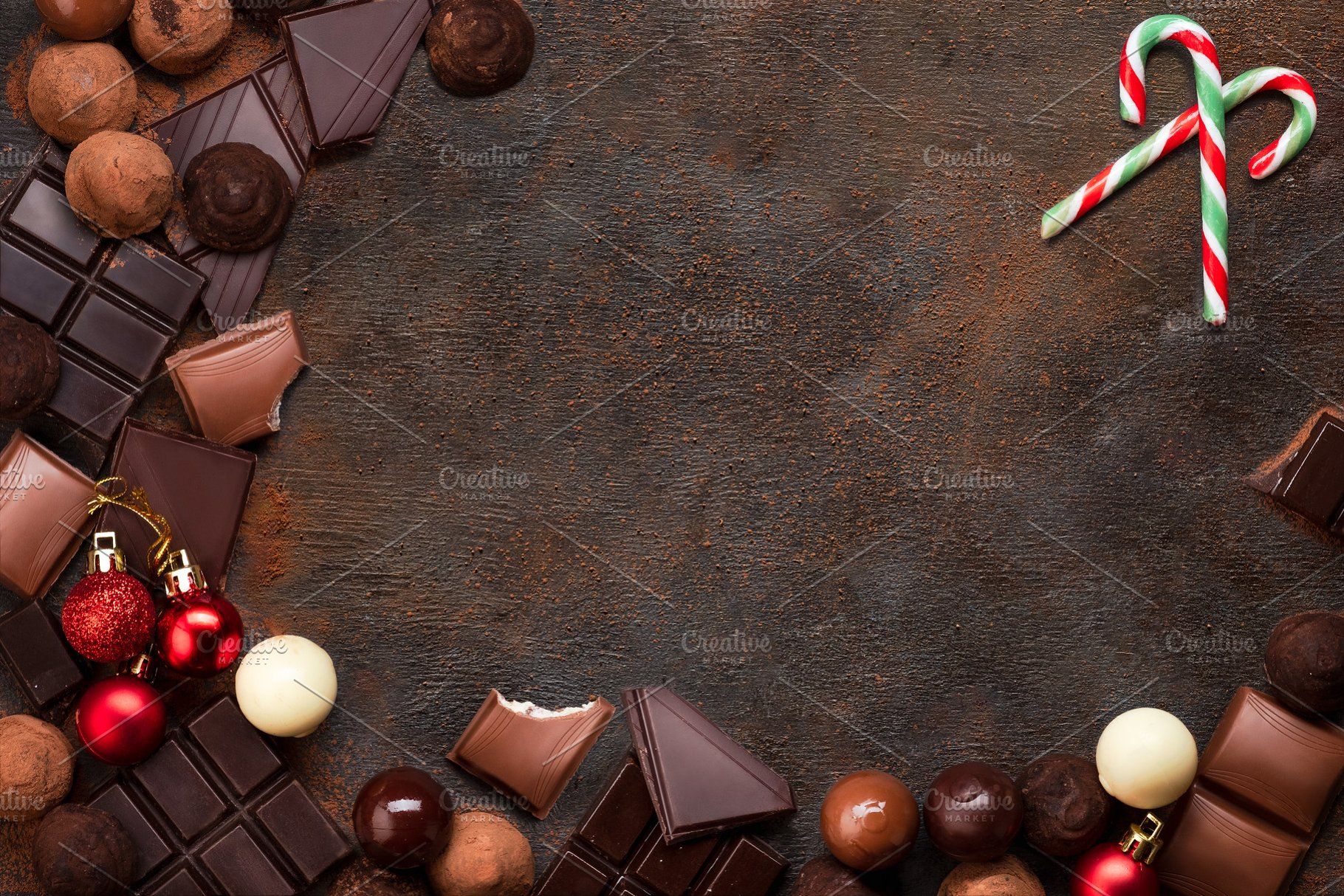 Christmas Chocolate Wallpapers Wallpaper Cave
