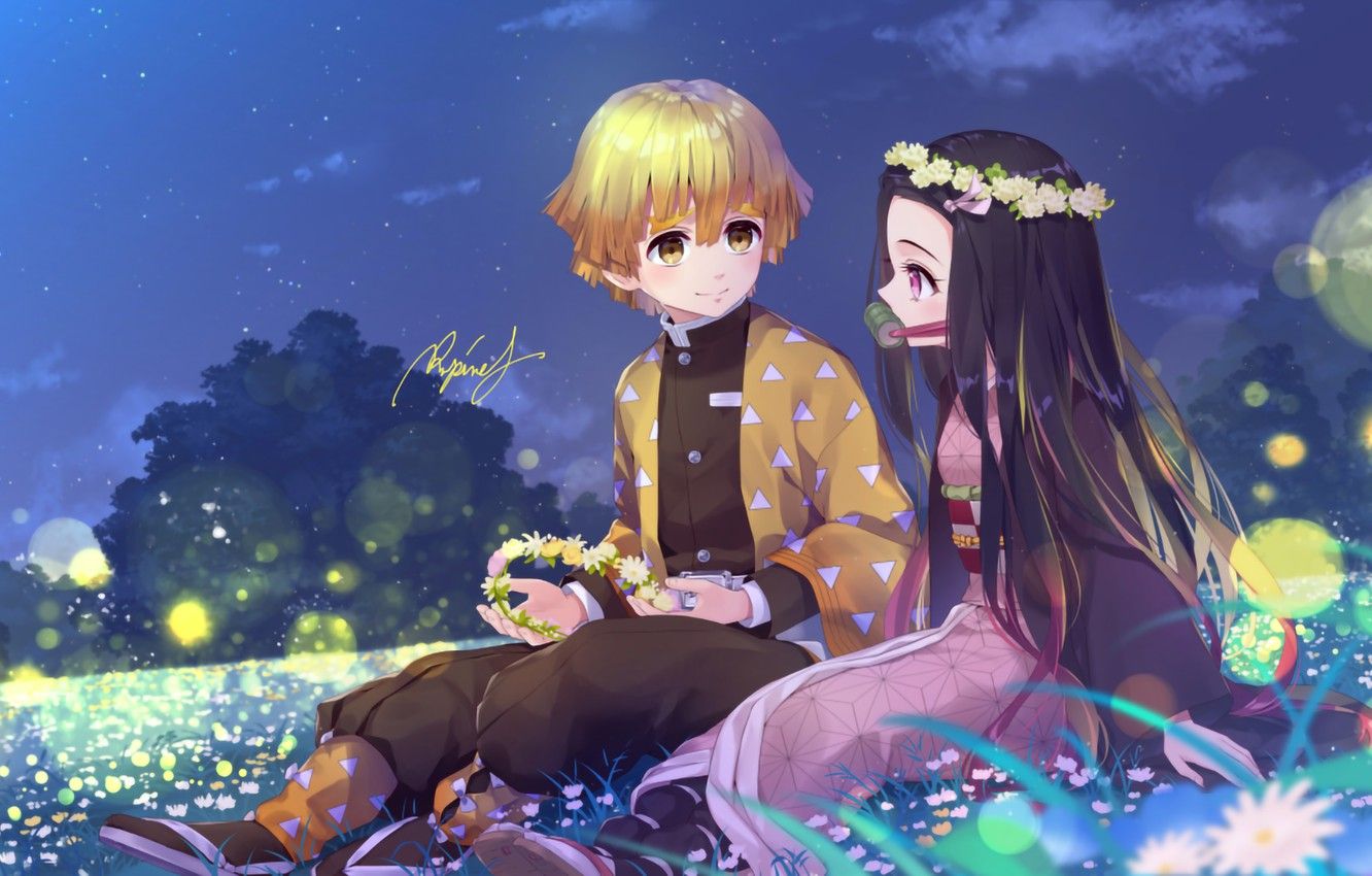 Demon Slayer Couples Wallpapers Wallpaper Cave