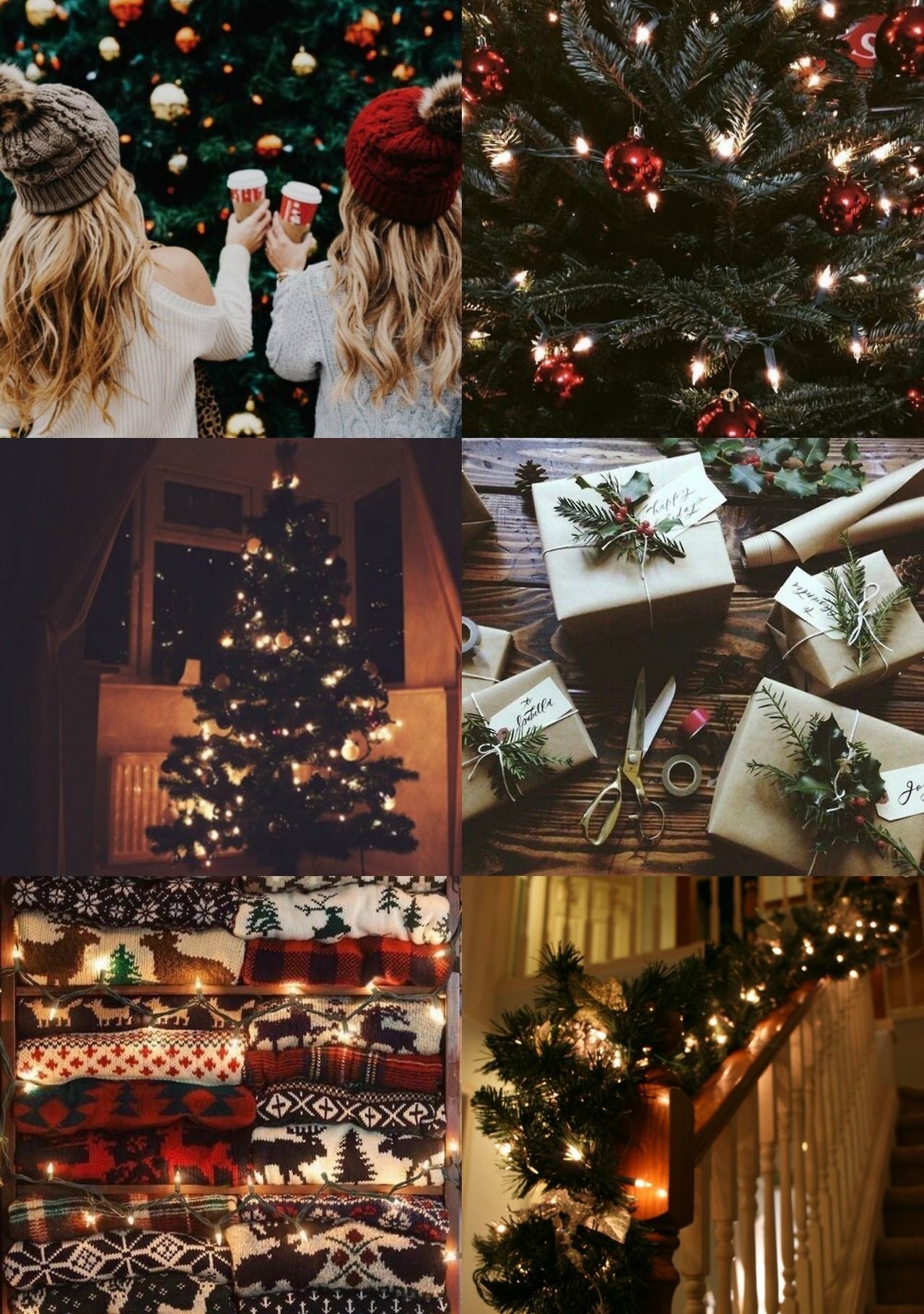 Aesthetic Christmas Edits Wallpapers Wallpaper Cave
