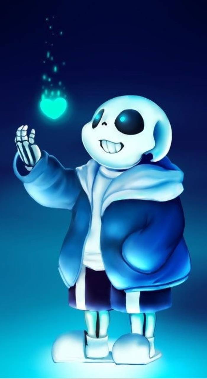 Blue Sans Wallpapers Wallpaper Cave