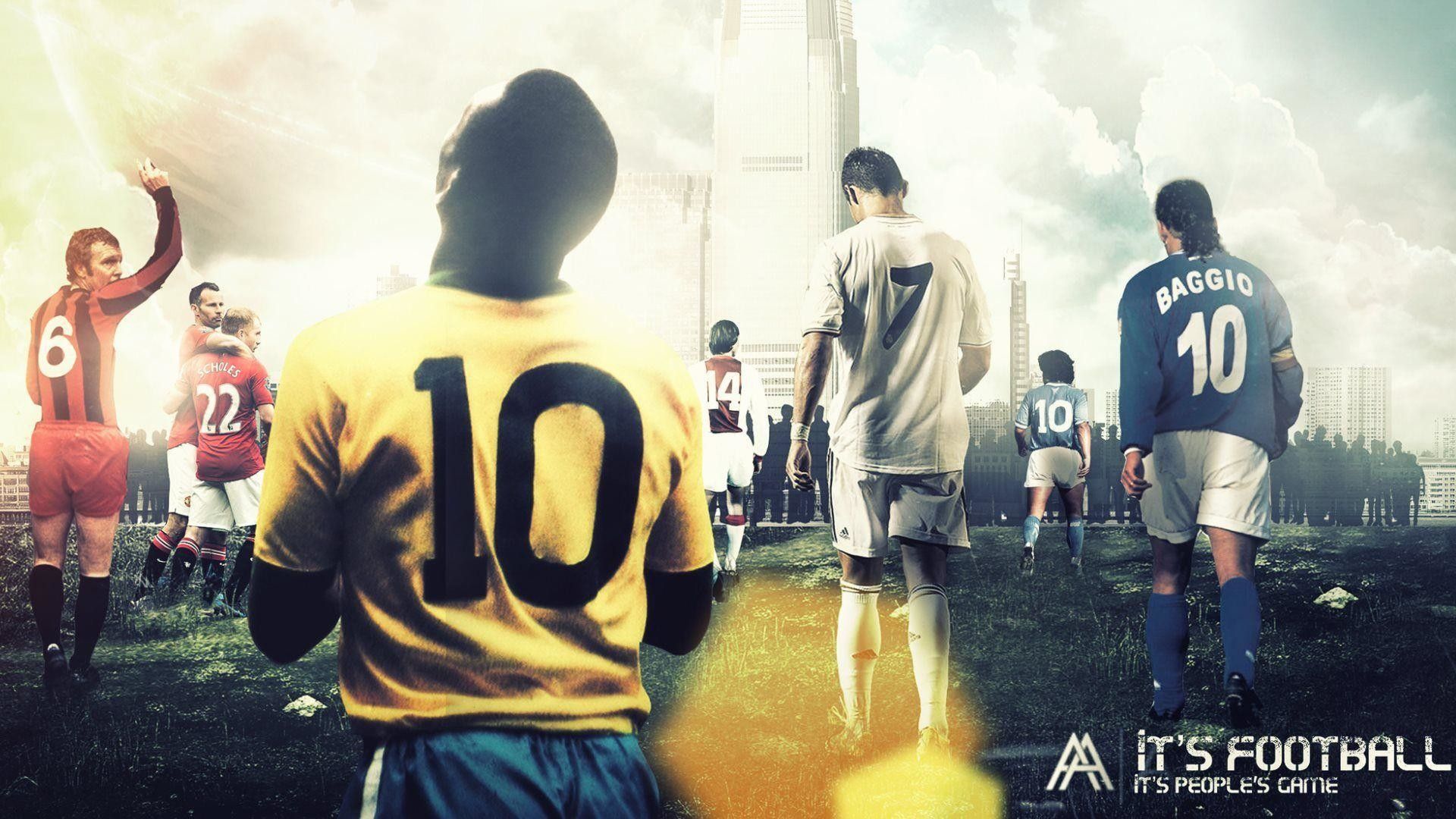 Maradona And Pele Wallpapers Wallpaper Cave