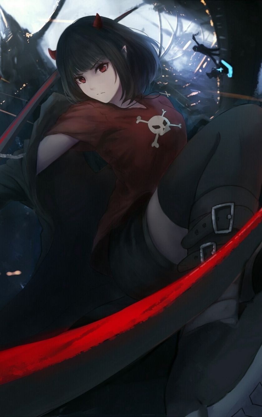 HD Dark Anime Girl Wallpapers Wallpaper Cave