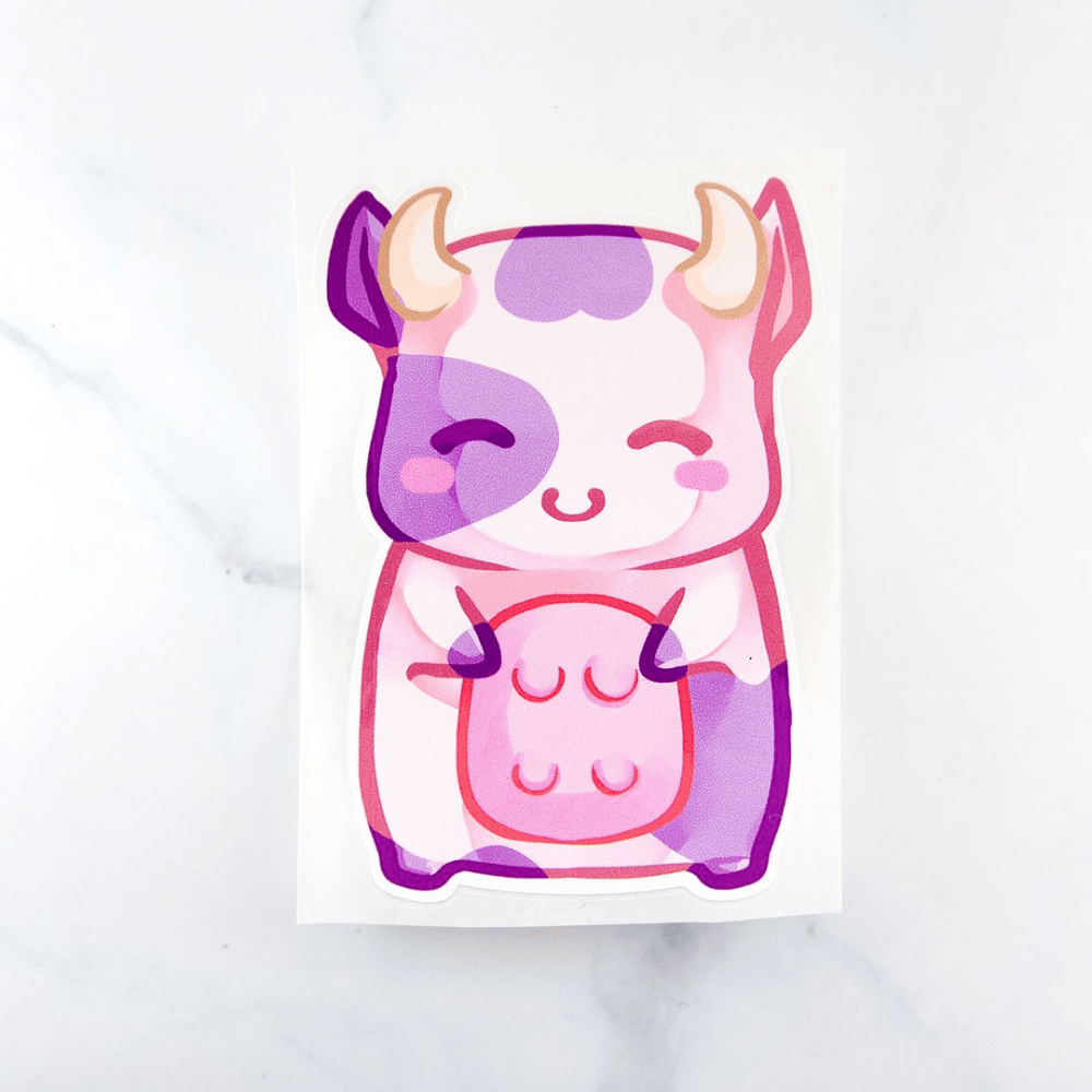 Pink Cow Strawberry Milk Kawaii Wallpapers Wallpaper Cave