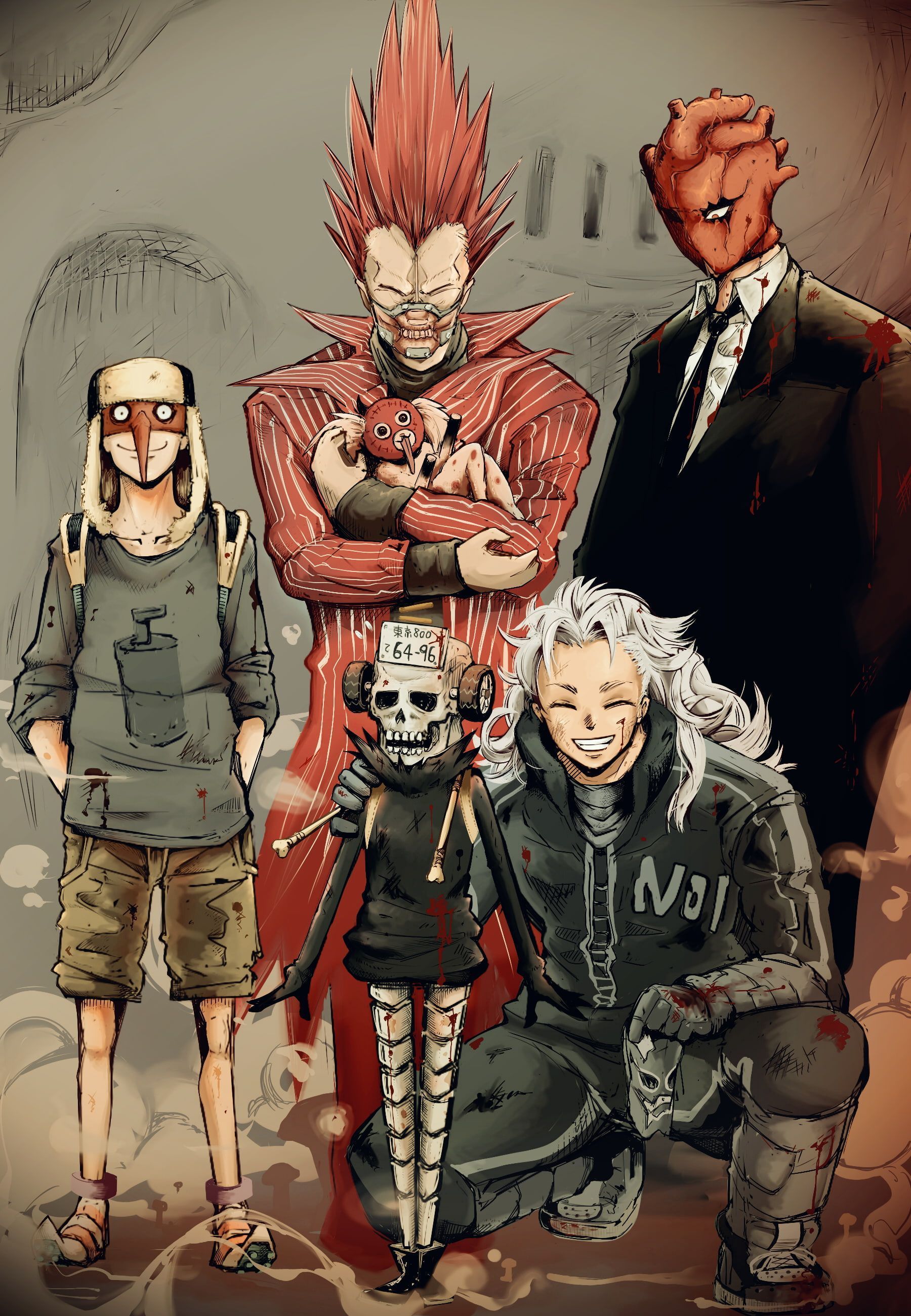 Dorohedoro Android Wallpapers Wallpaper Cave