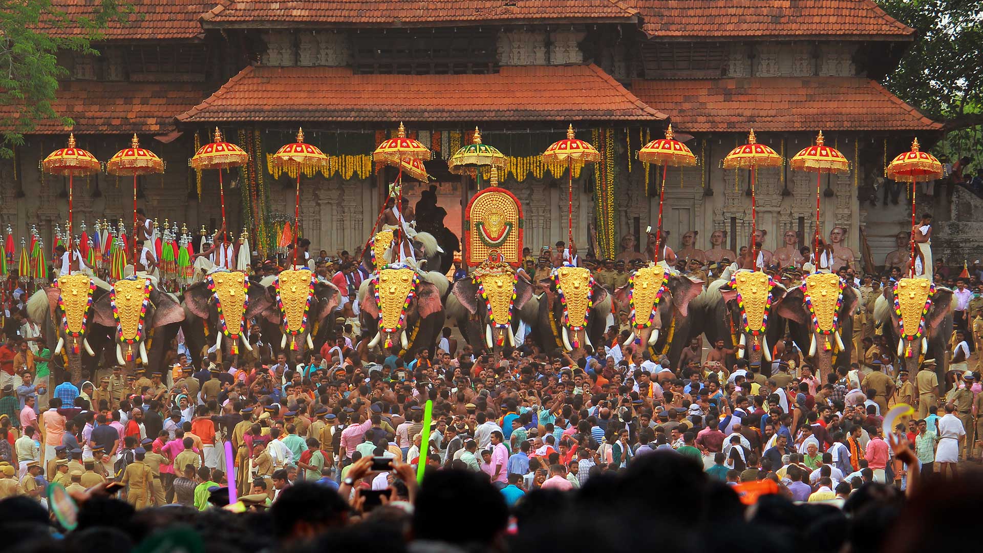 Thrissur Pooram Wallpapers Wallpaper Cave