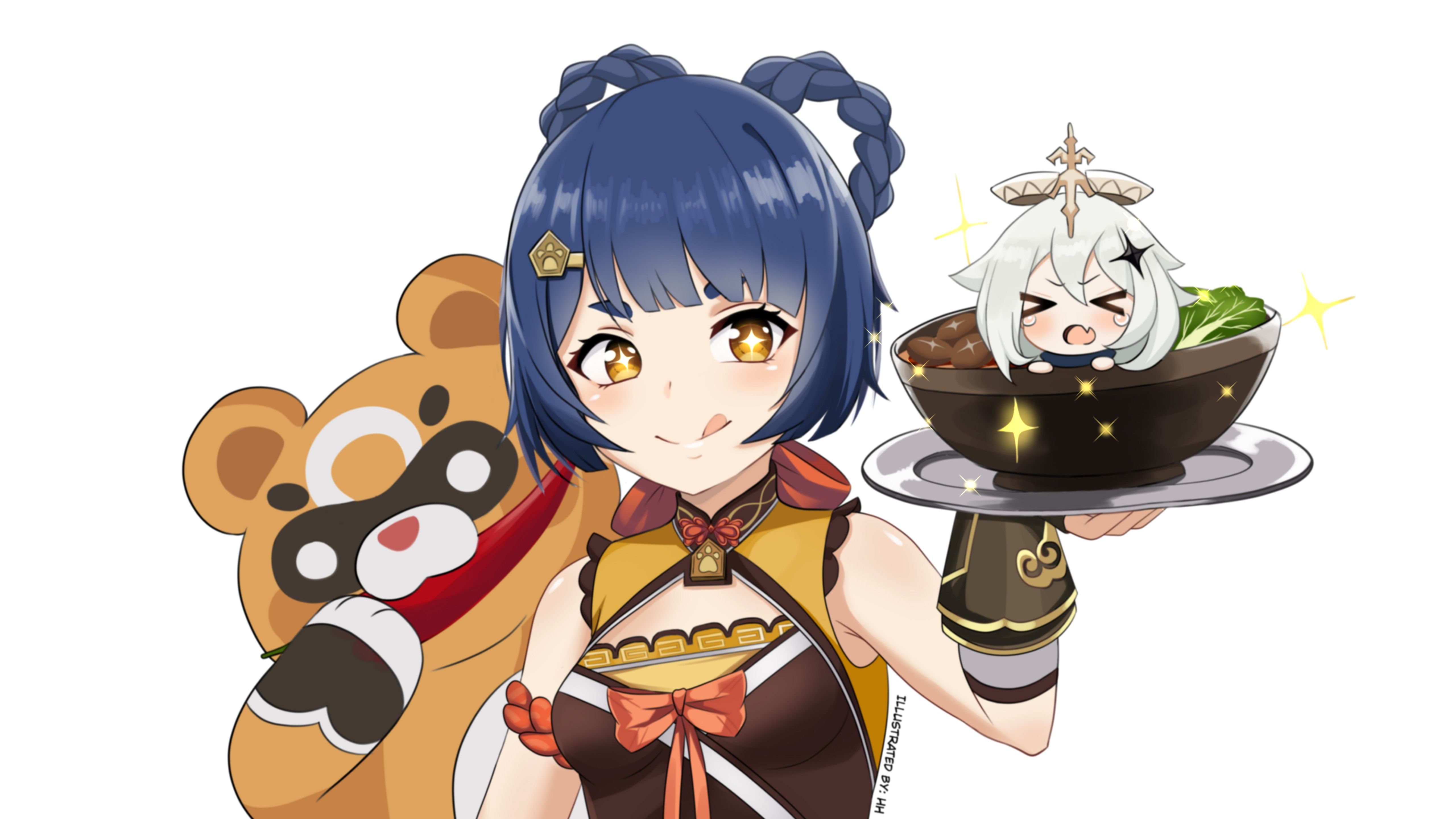 Xiangling Genshin Impact Wallpapers Wallpaper Cave