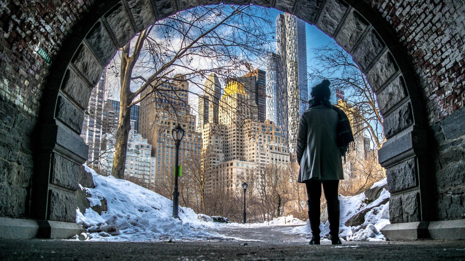 New York Winter Streets Wallpapers Wallpaper Cave