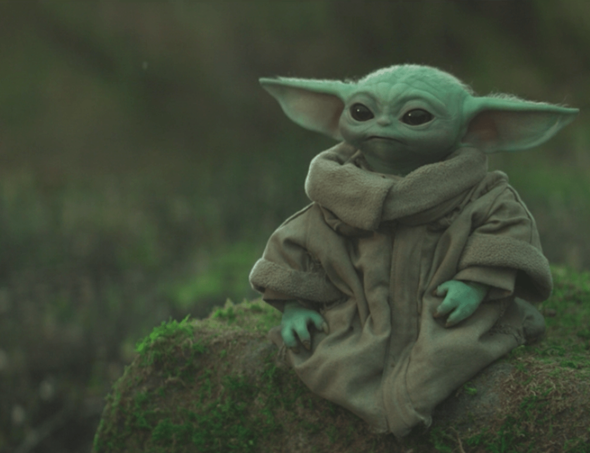 Grogu Baby Yoda Desktop Wallpaper