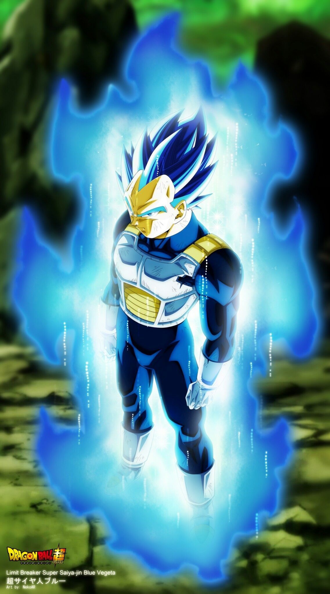 Vegeta Super Saiyan Blue Evolved Wallpapers Wallpaper Cave