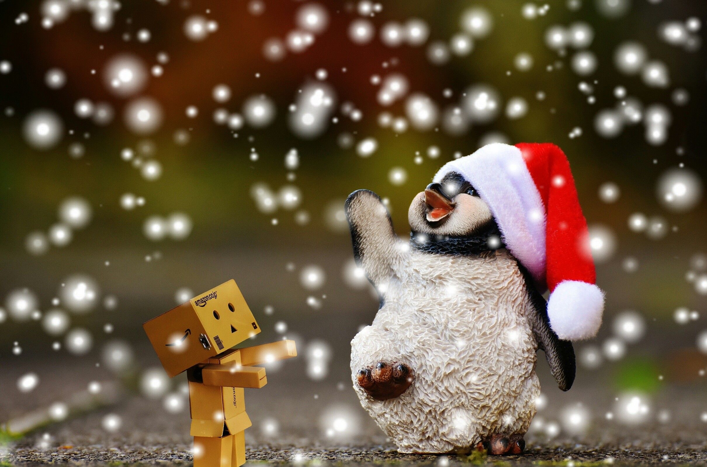 Christmas Animals Computer Wallpapers Wallpaper Cave
