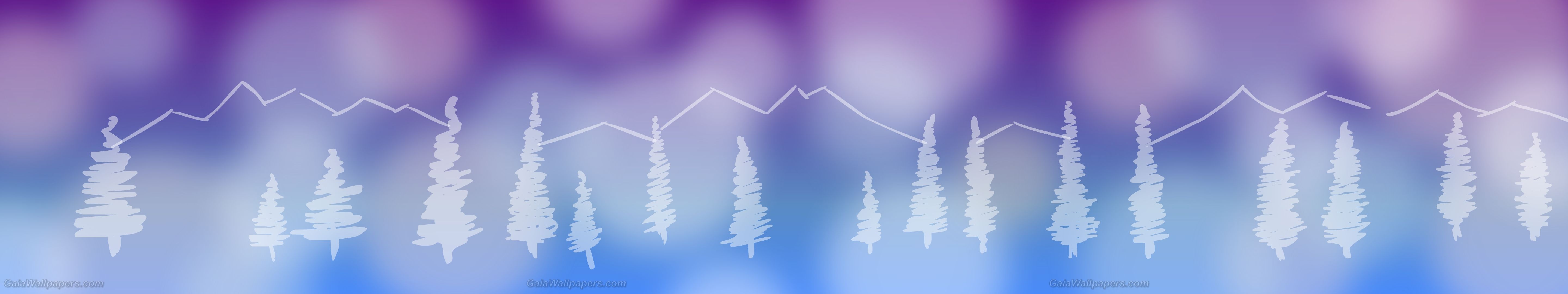 Triple Monitor Christmas Wallpaper Triple Monitor Christmas Wallpapers Wallpaper Cave