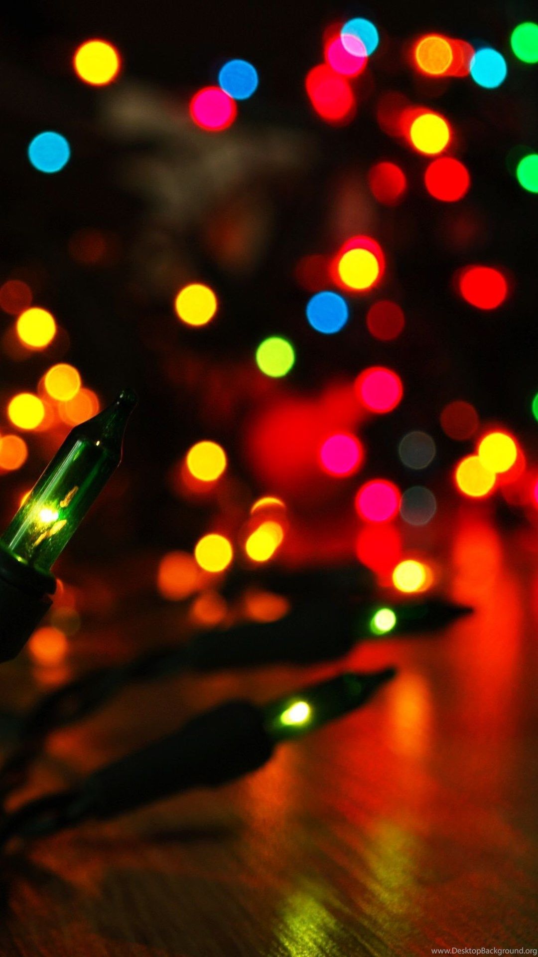 Christmas Lights Mobile Wallpapers Wallpaper Cave