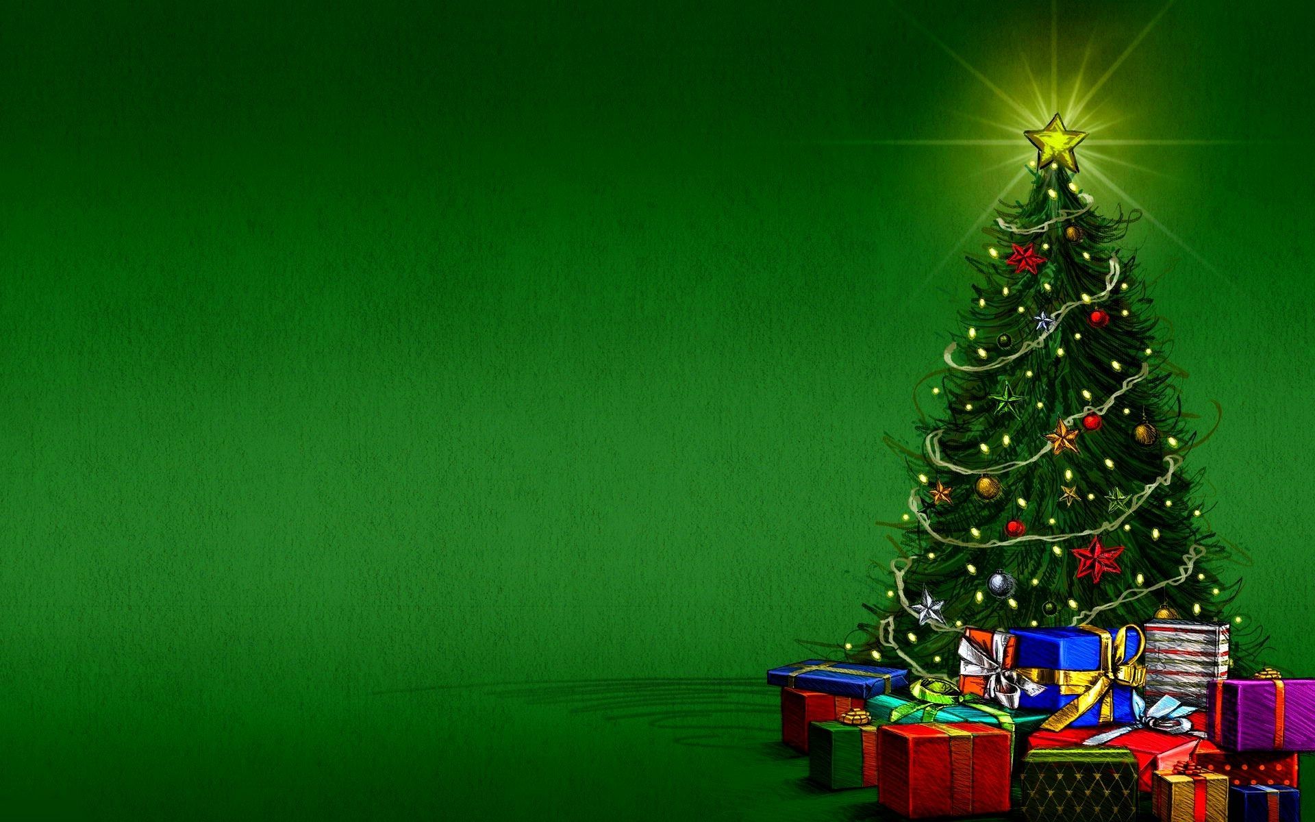 Christmas Tree And Star Wallpapers Wallpaper Cave