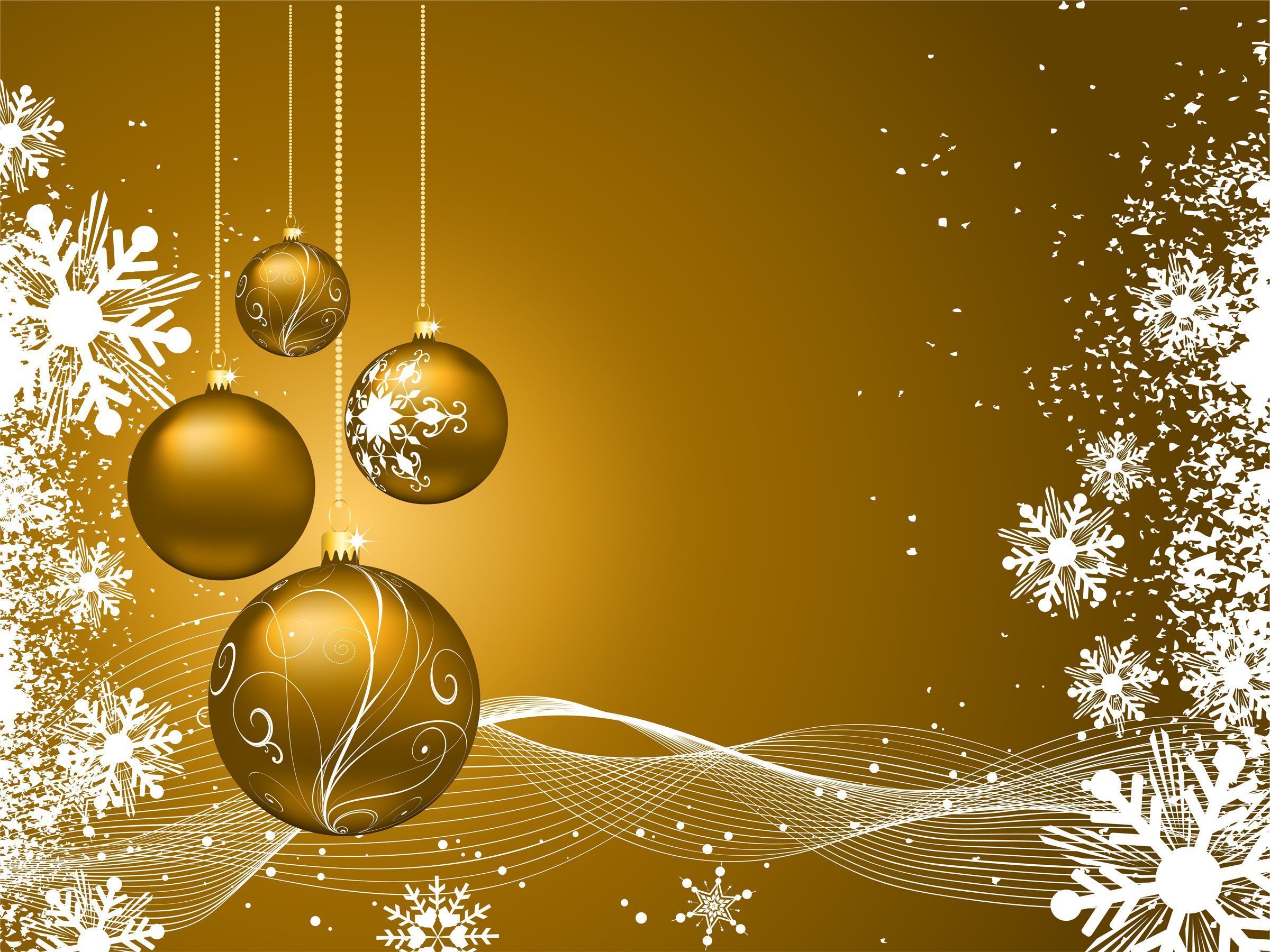 Black Gold Christmas Wallpapers Wallpaper Cave