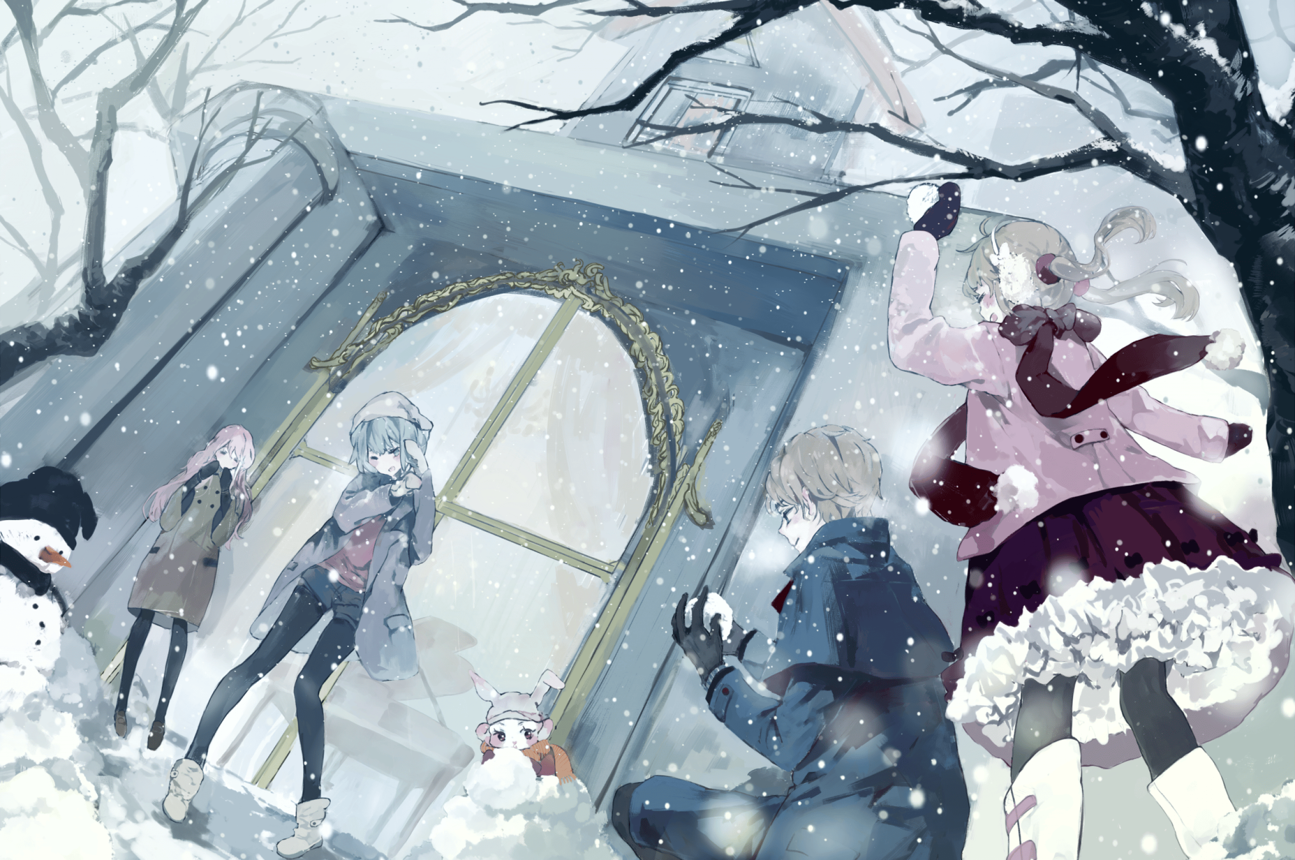 Winter Pixel Art Wallpapers Wallpaper Cave