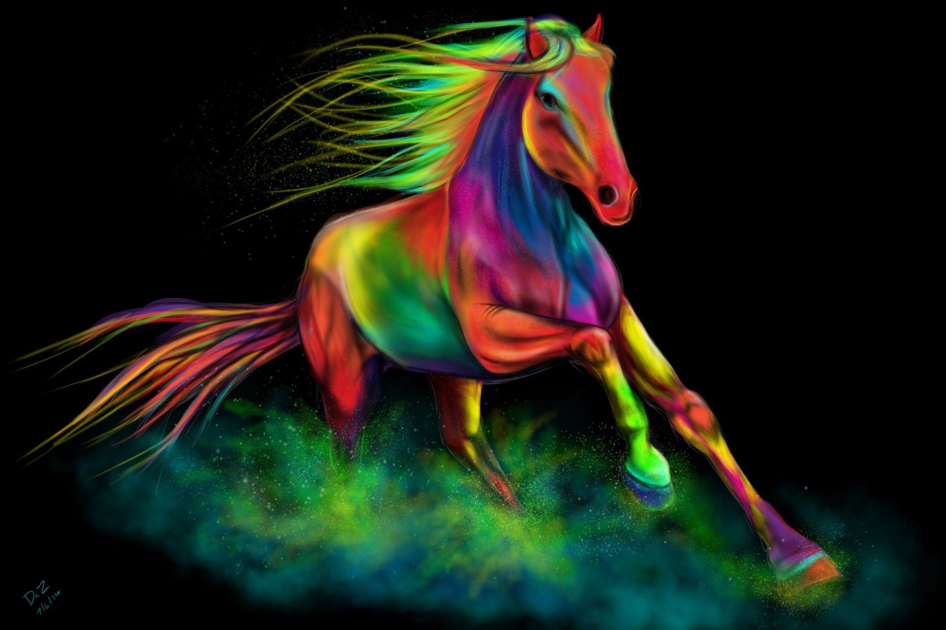 Anime Horse Wallpaper