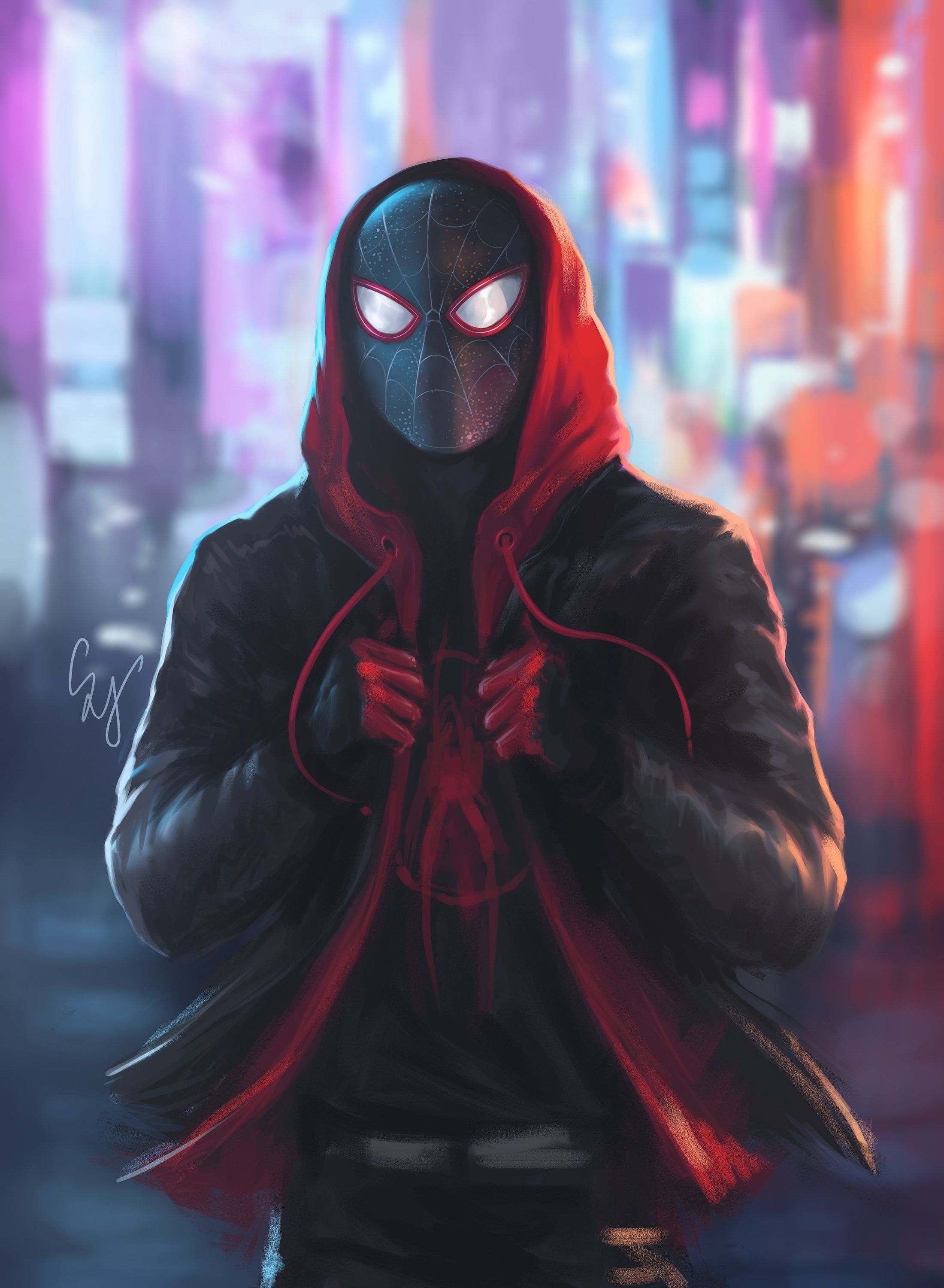 Miles Morales Cool Wallpapers Wallpaper Cave