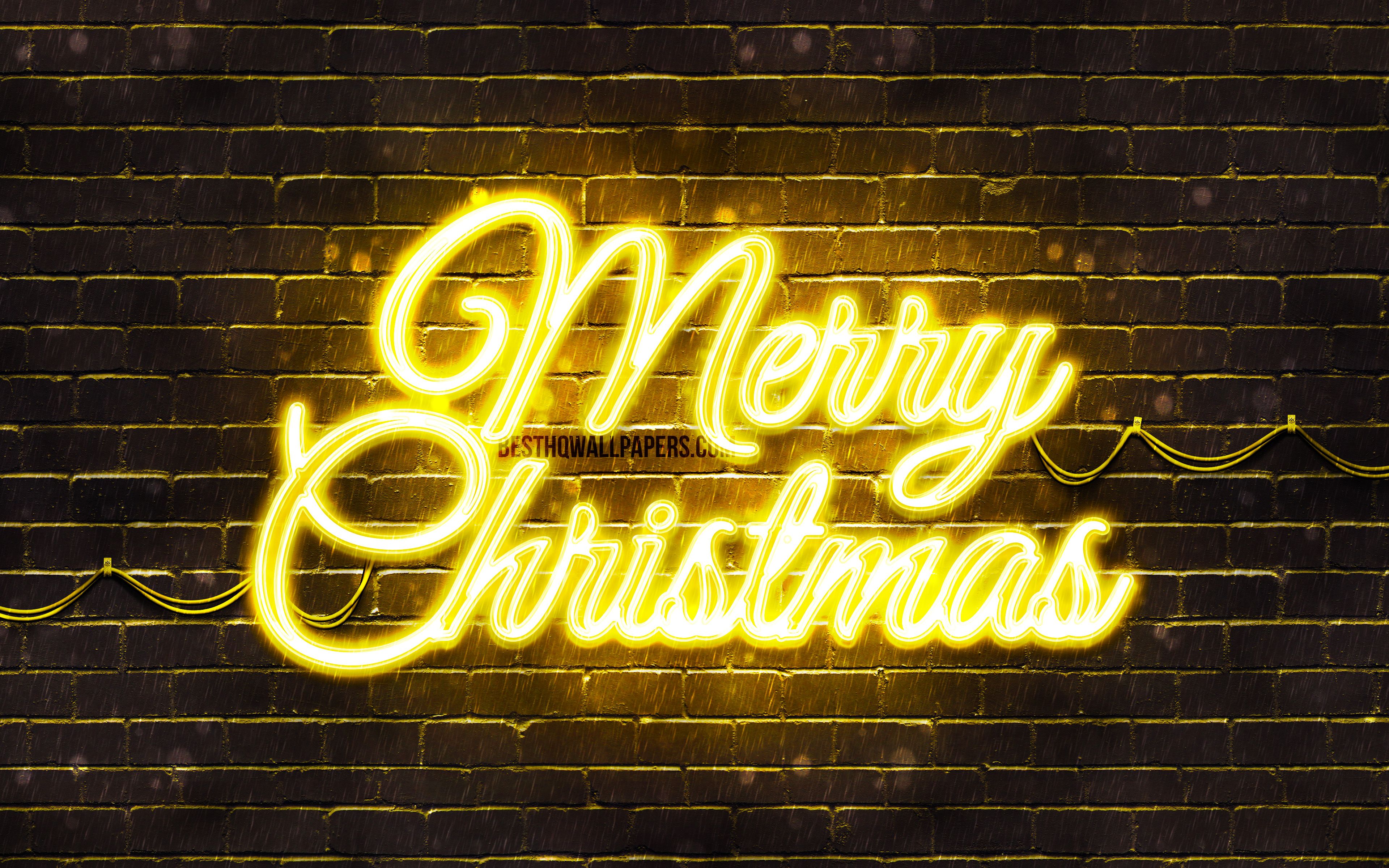 Neon Merry Christmas Wallpapers Wallpaper Cave