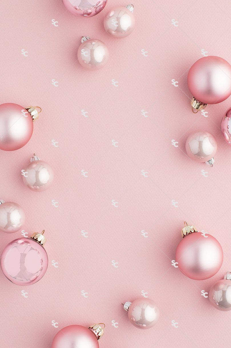 Pink Xmas Wallpapers Wallpaper Cave
