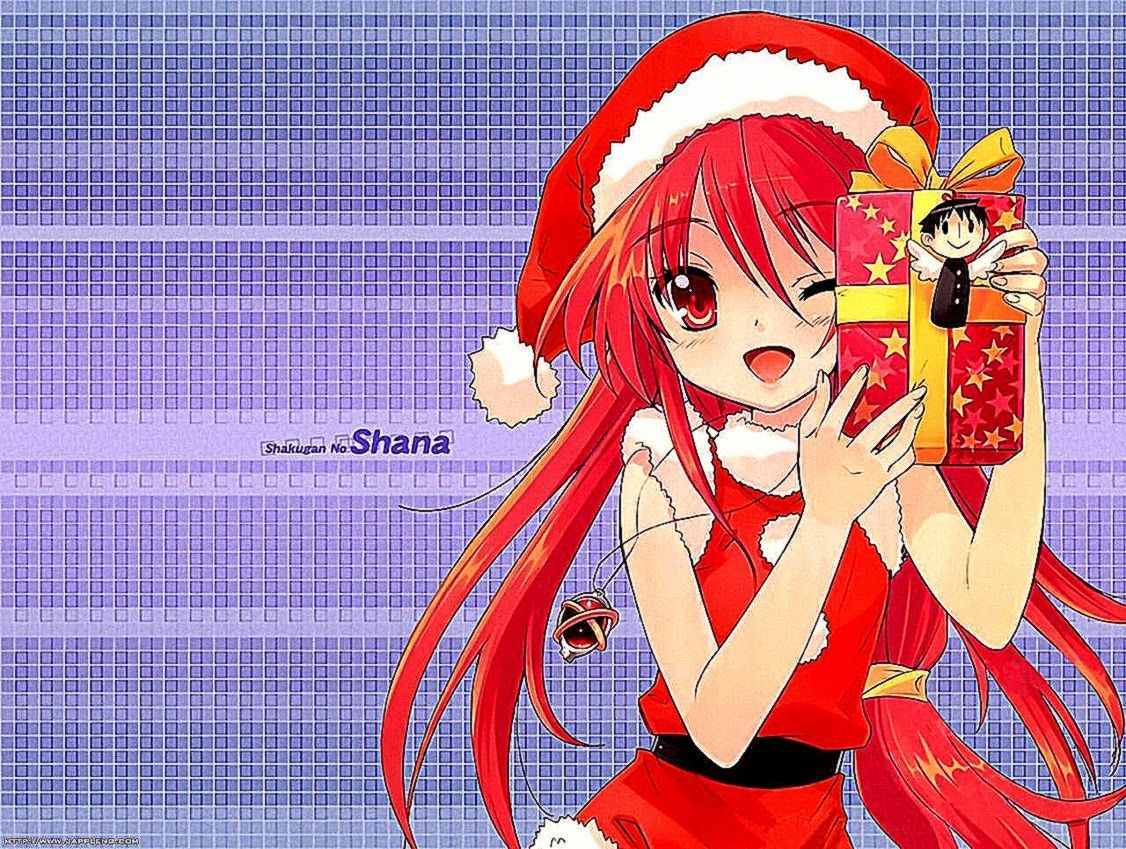 Cute Anime Girl Christmas Wallpapers Wallpaper Cave