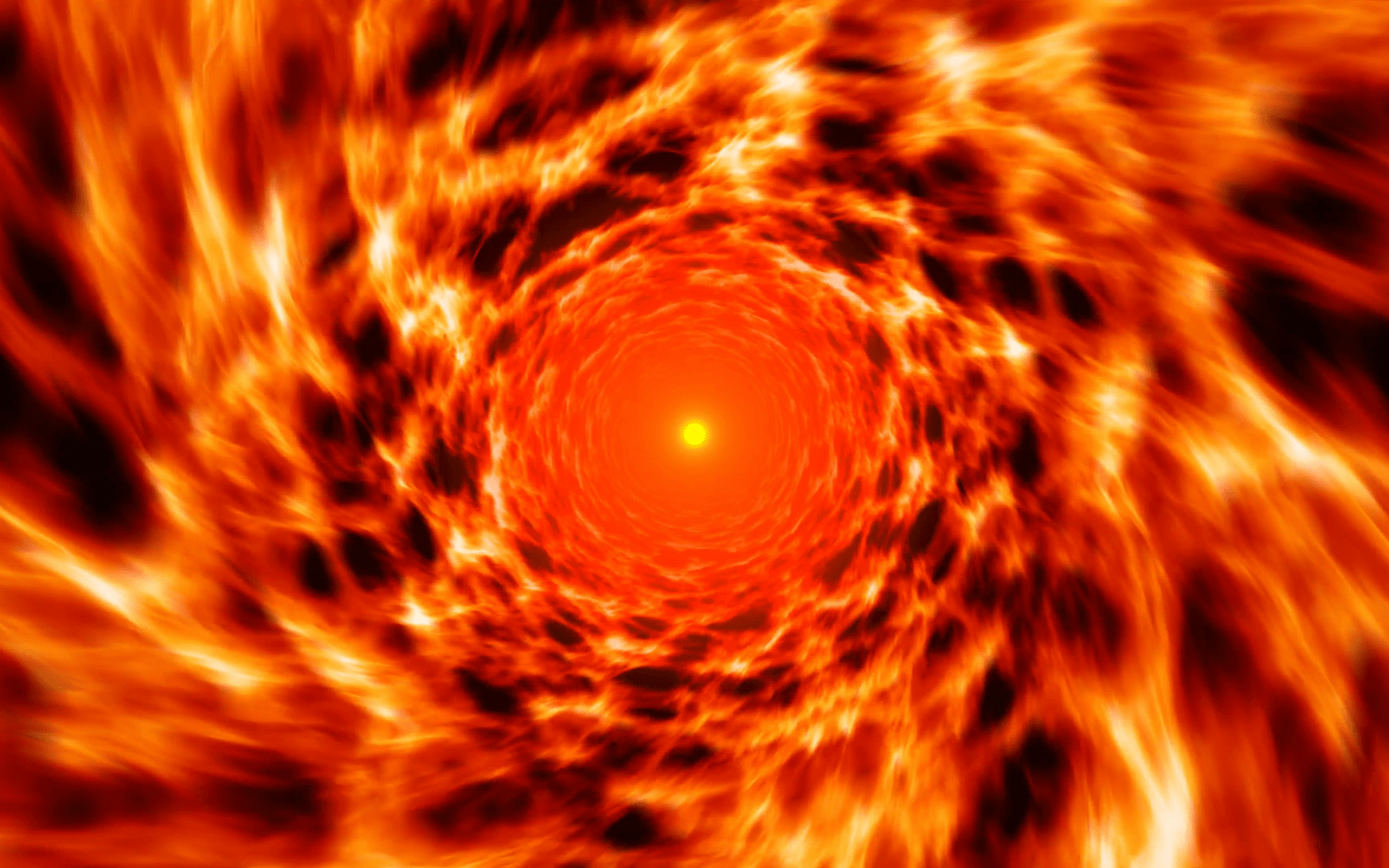 Blue Fire Tornado Wallpaper