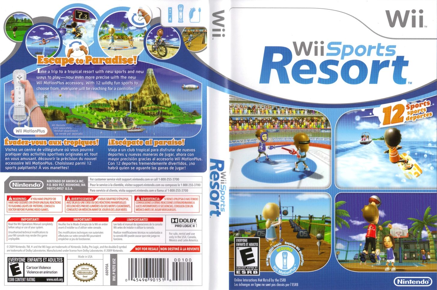 Wii Sports Resort Wallpapers Wallpaper Cave