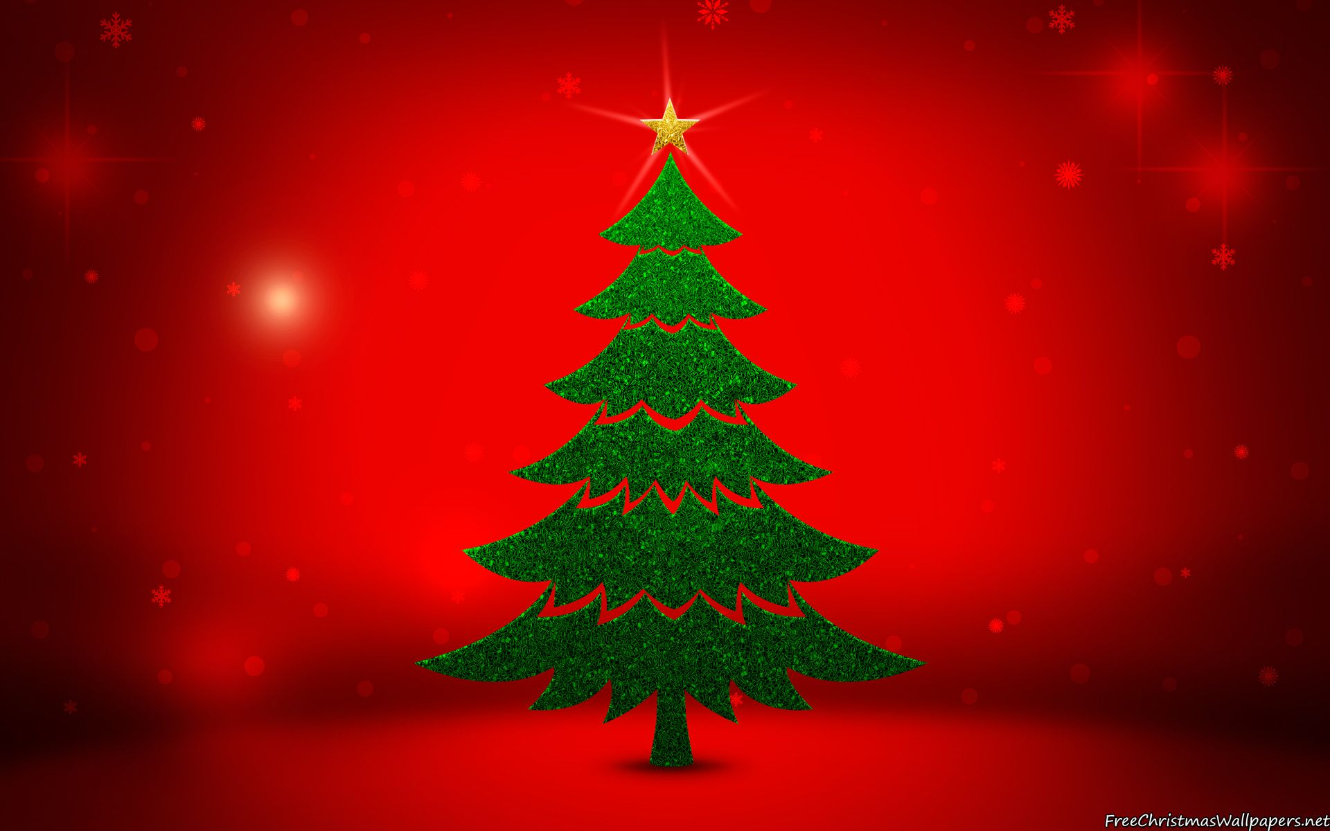 Red Green Christmas Tree Wallpapers Wallpaper Cave