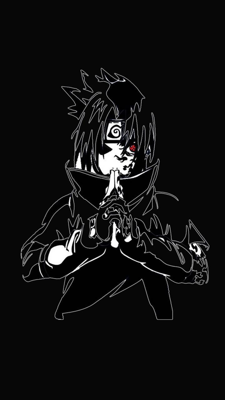 Sasuke Amoled Wallpapers Wallpaper Cave
