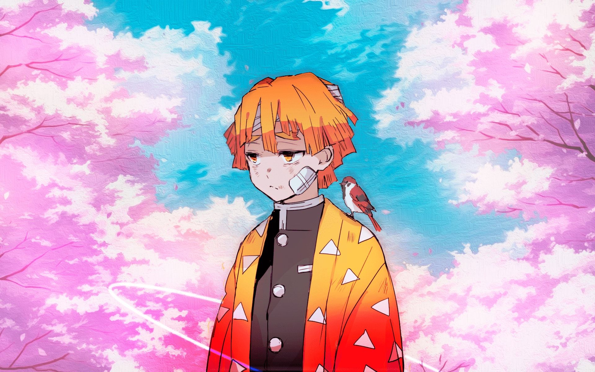 Aesthetic Zenitsu Wallpapers Wallpaper Cave