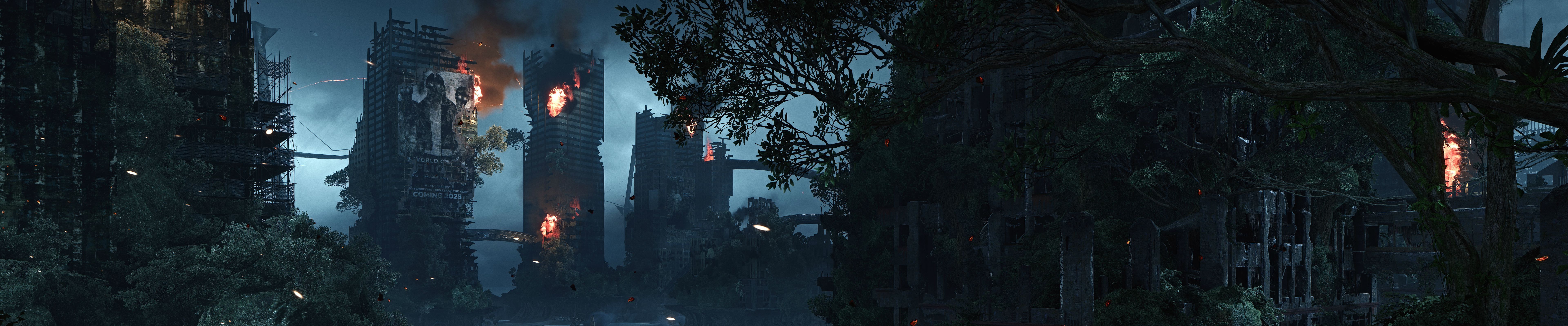 Triple Monitor Christmas Wallpaper Triple Monitor Christmas Wallpapers Wallpaper Cave