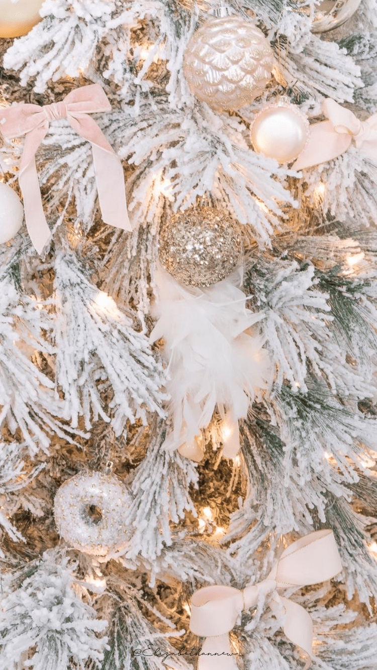 Silver And Gold Christmas Wallpapers Wallpaper Cave