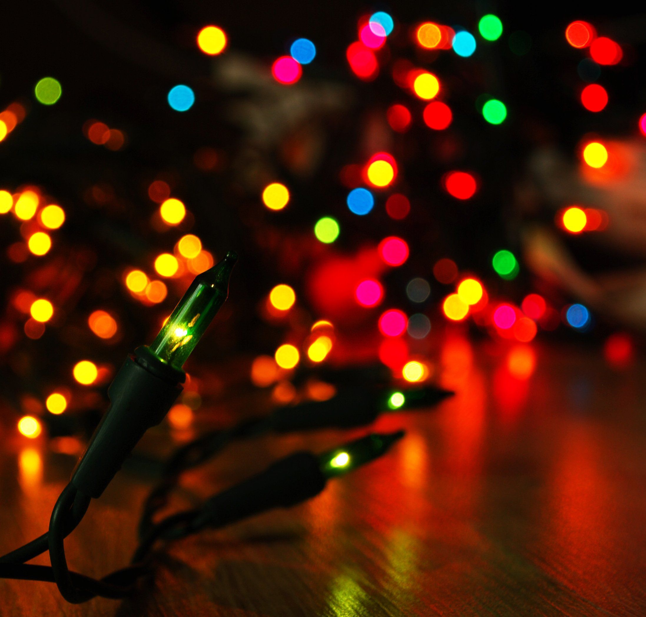 Cute Christmas Lights Wallpapers Wallpaper Cave