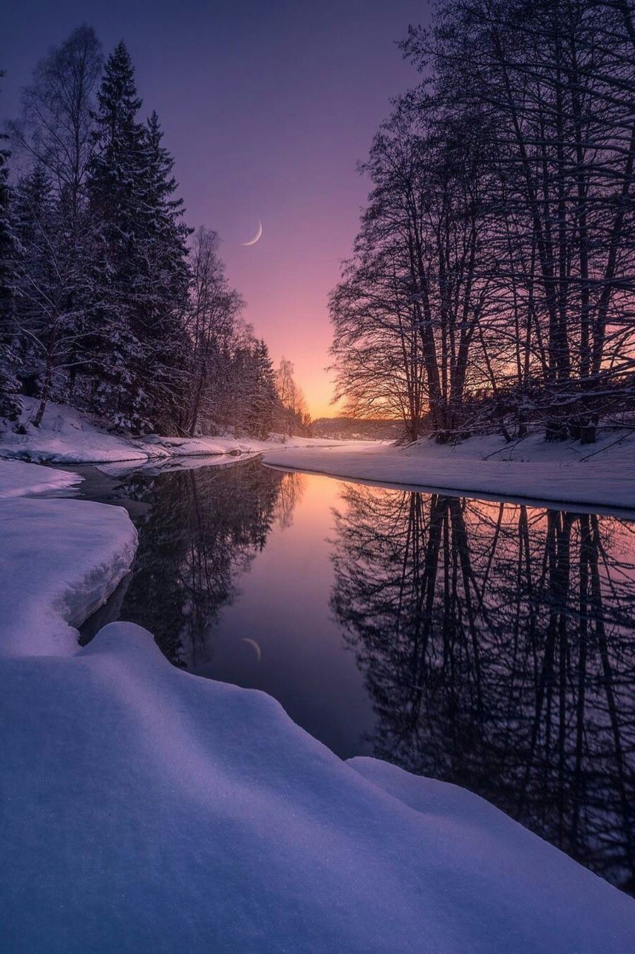 Winter Night Vibes Wallpapers Wallpaper Cave