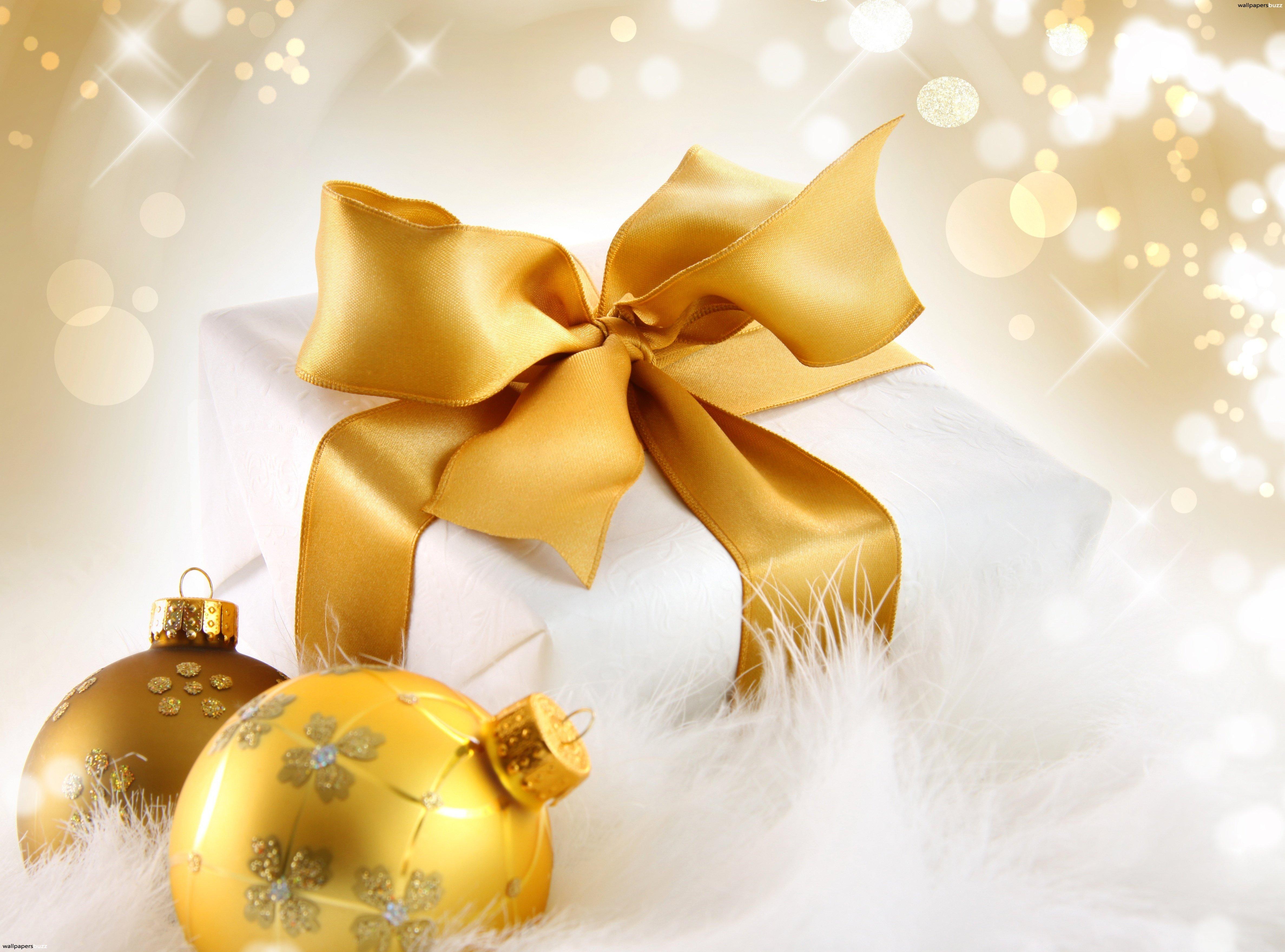 Gold And White Christmas Wallpapers Wallpaper Cave