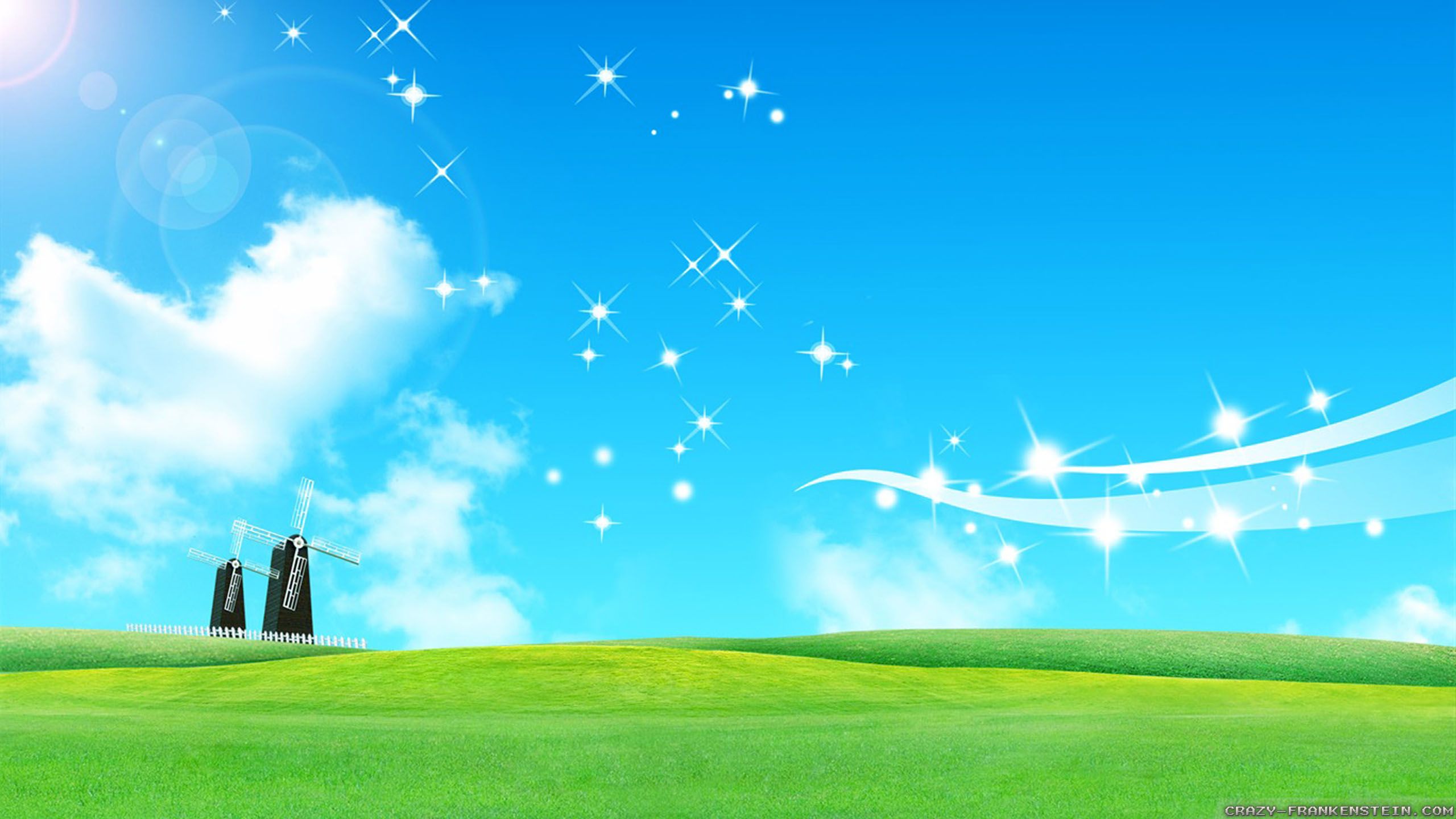 Cartoon Landscape Wallpapers Wallpaper Cave