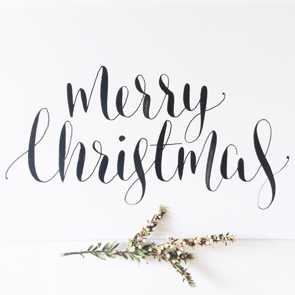Merry Christmas Words Wallpapers Wallpaper Cave