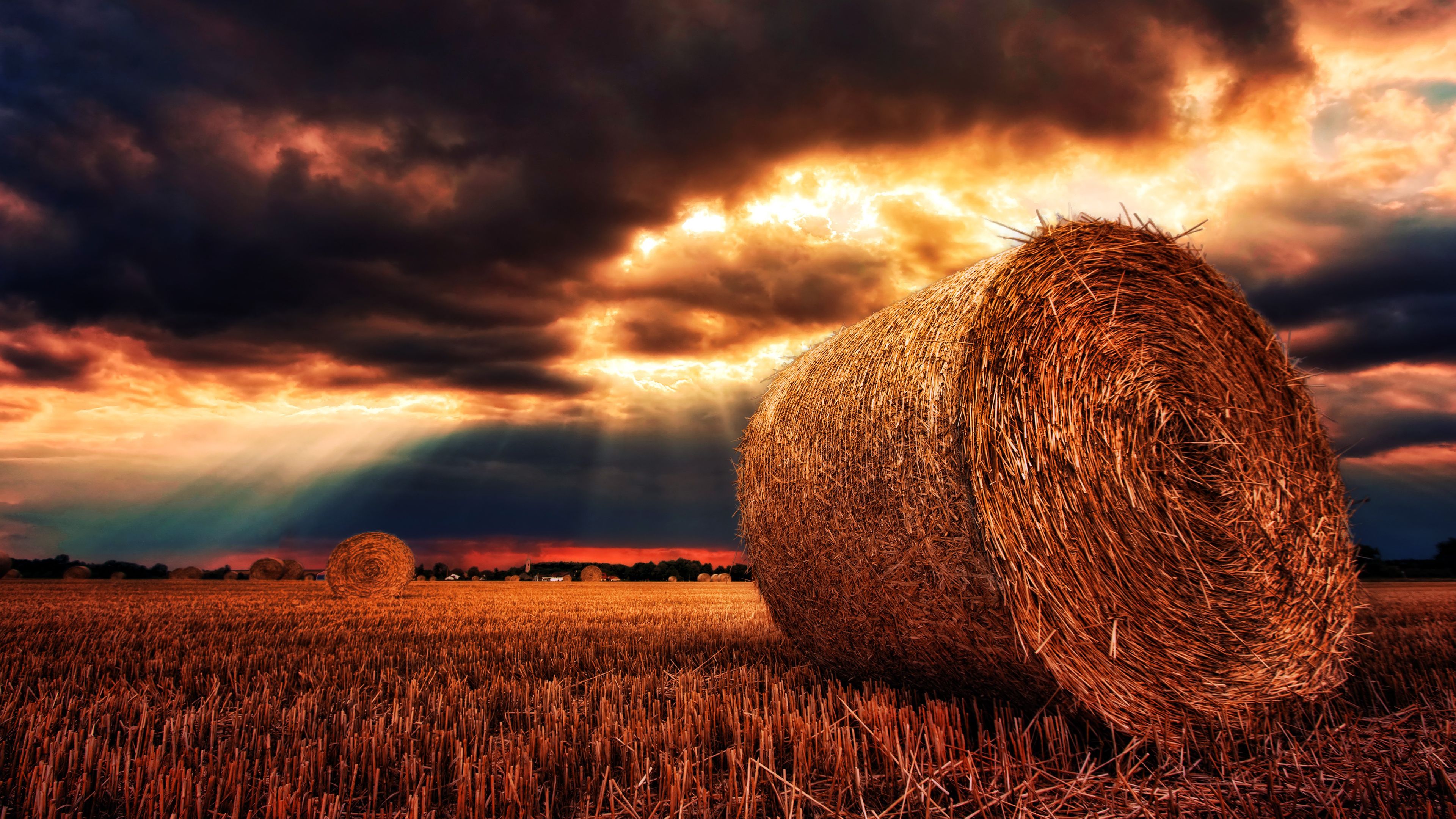 Hay Bales Wallpapers Wallpaper Cave