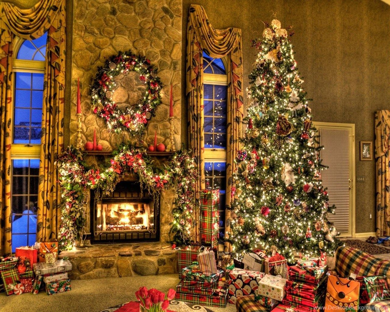 Colorful Christmas Trees Wallpapers Wallpaper Cave