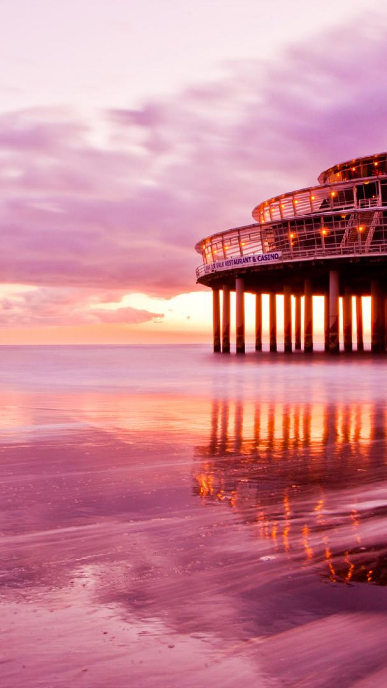 Pink Scenery Wallpapers Wallpaper Cave