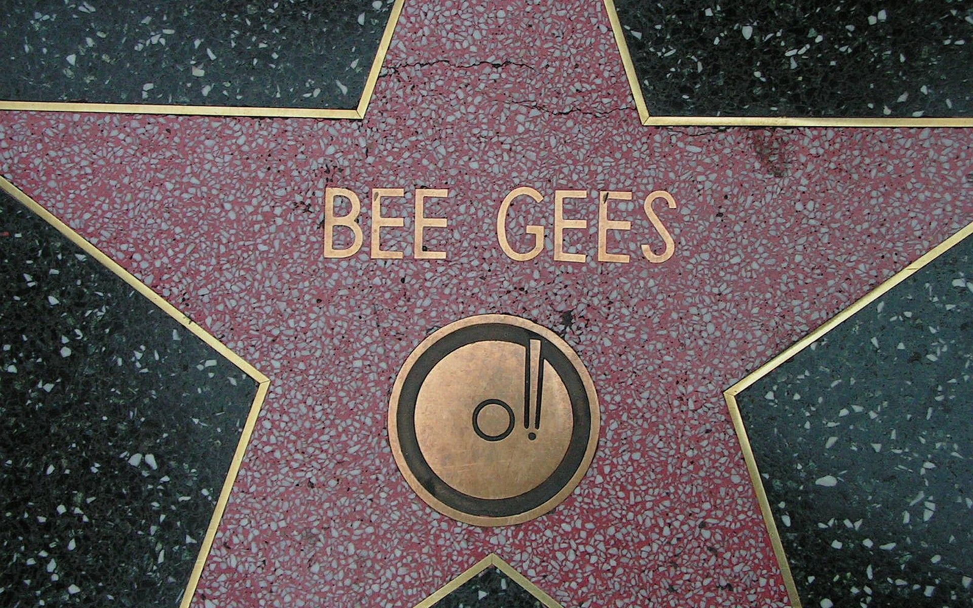 The Bee Gees Logo Wallpapers Wallpaper Cave