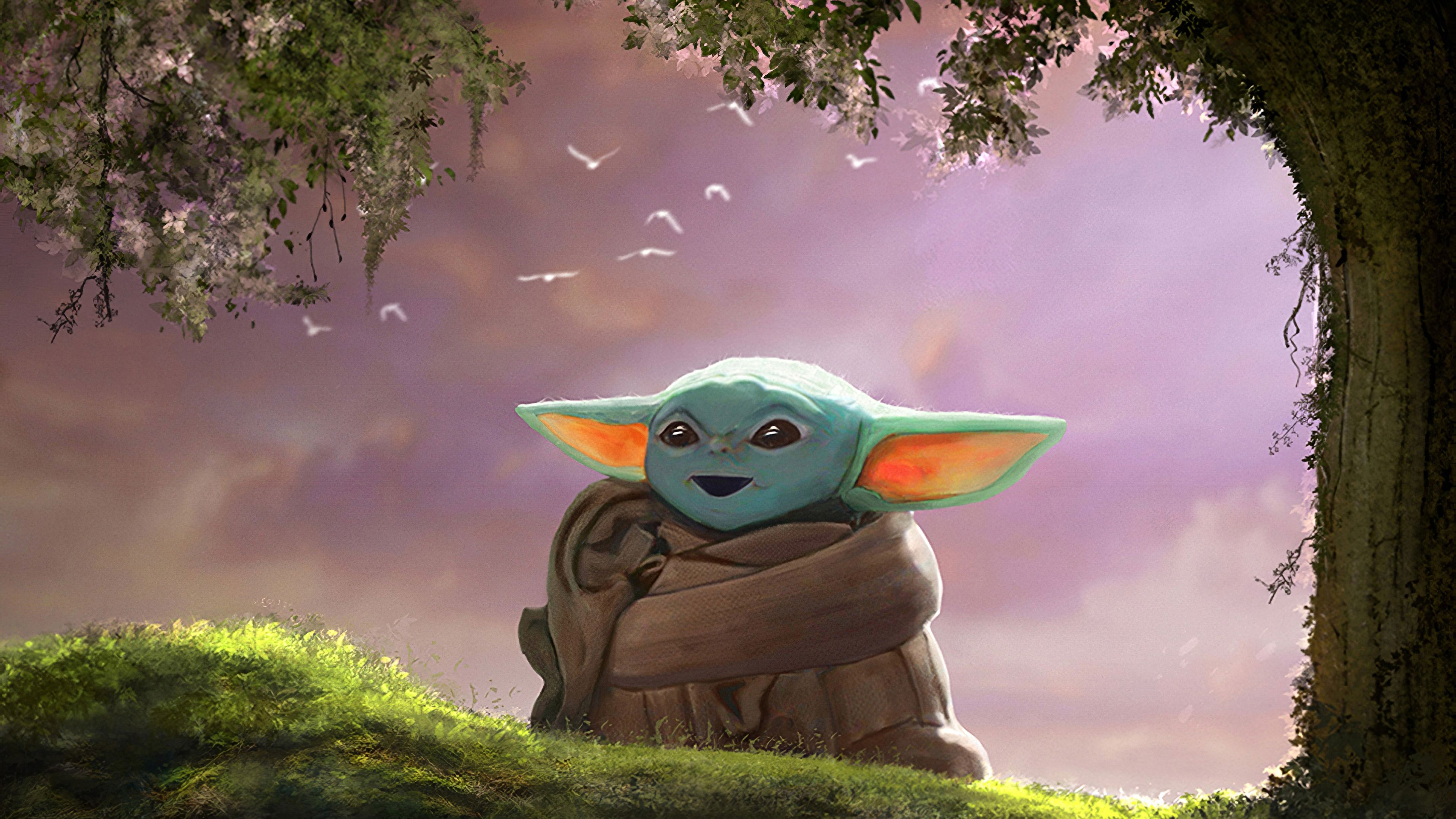 Funny Baby Yoda Wallpapers Wallpaper Cave