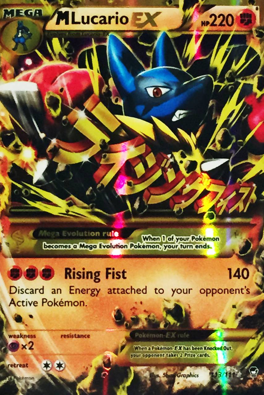 Mega Pokémon Card Wallpapers Wallpaper Cave