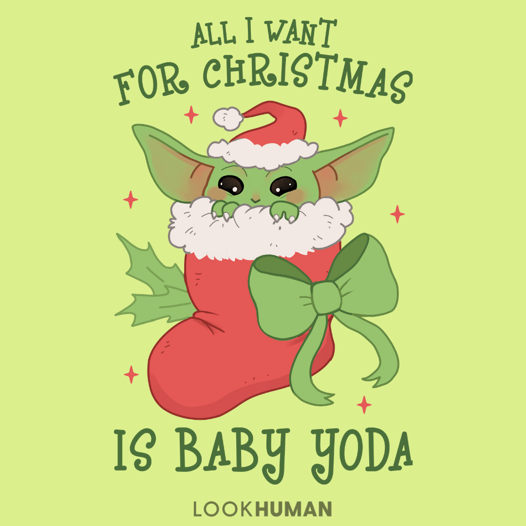Cute Baby Yoda Christmas Wallpapers Wallpaper Cave