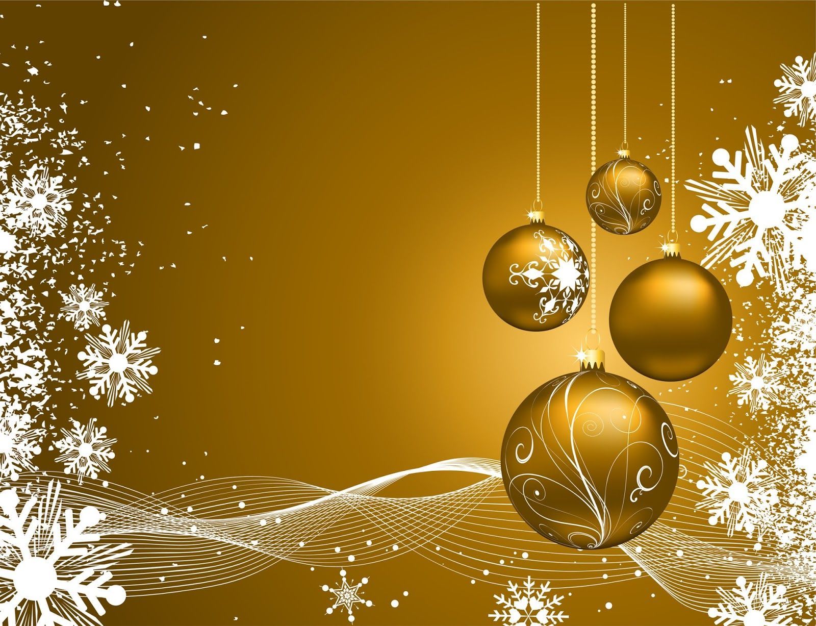Christmas White And Gold Wallpapers Wallpaper Cave
