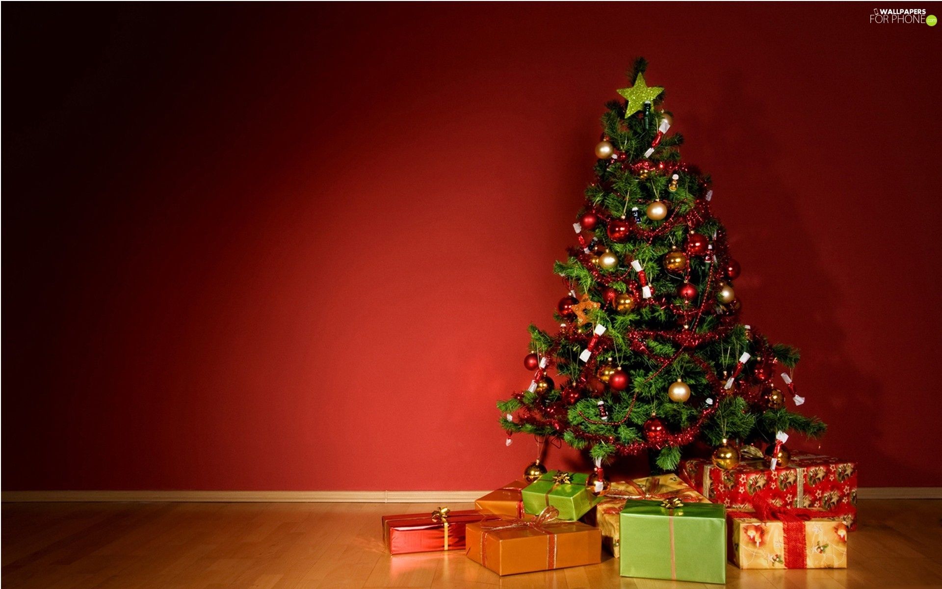 Christmas Presents Tree Wallpapers Wallpaper Cave