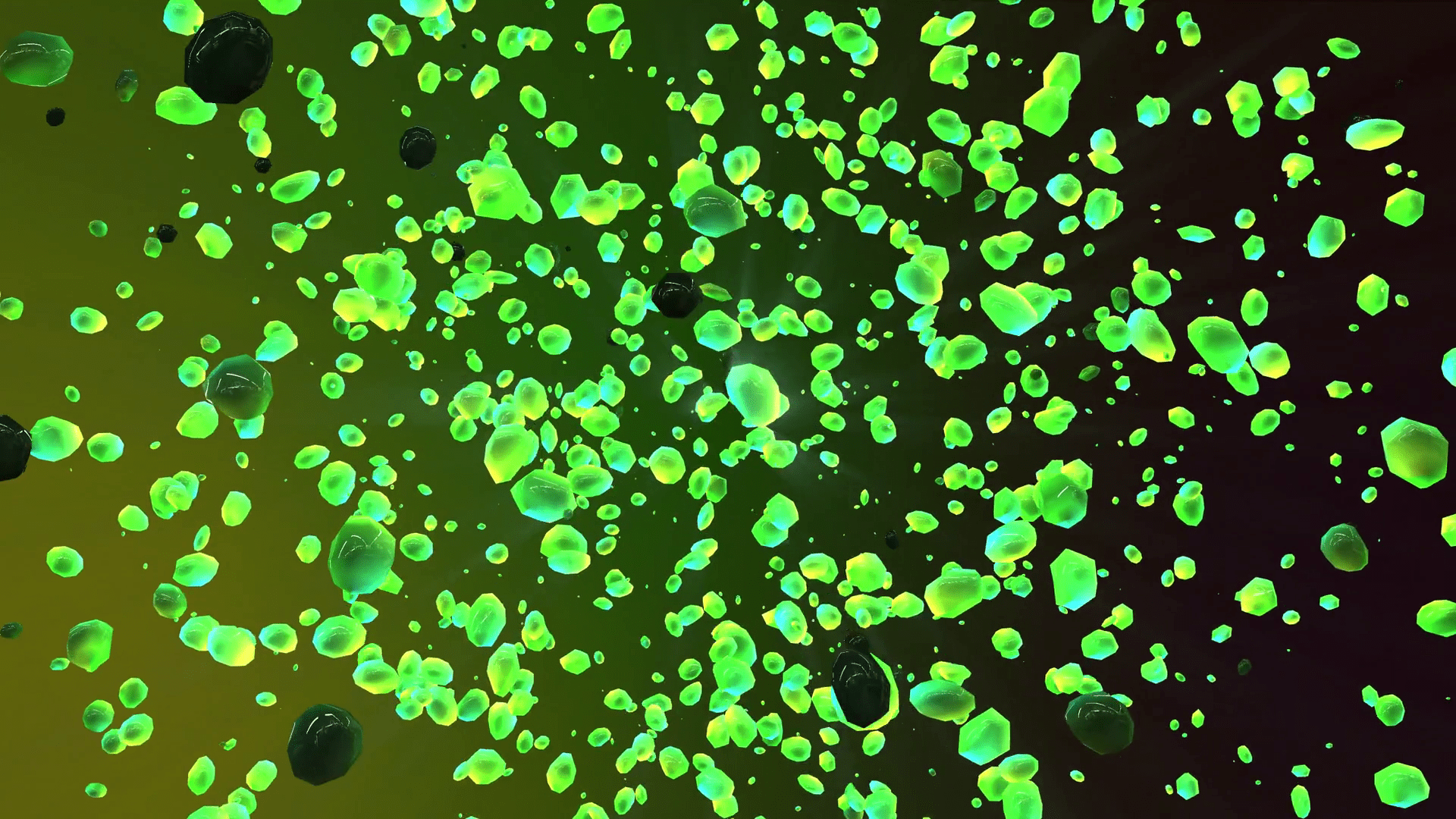 Black Green Shards Wallpapers Wallpaper Cave