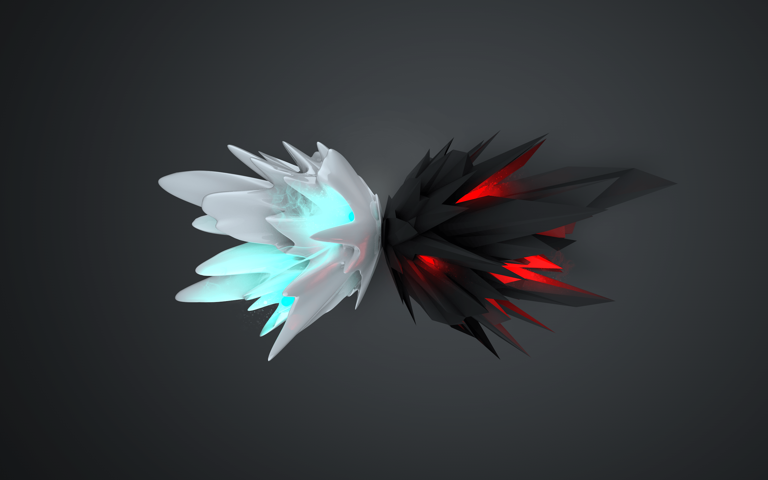 Black White Shards Wallpapers Wallpaper Cave