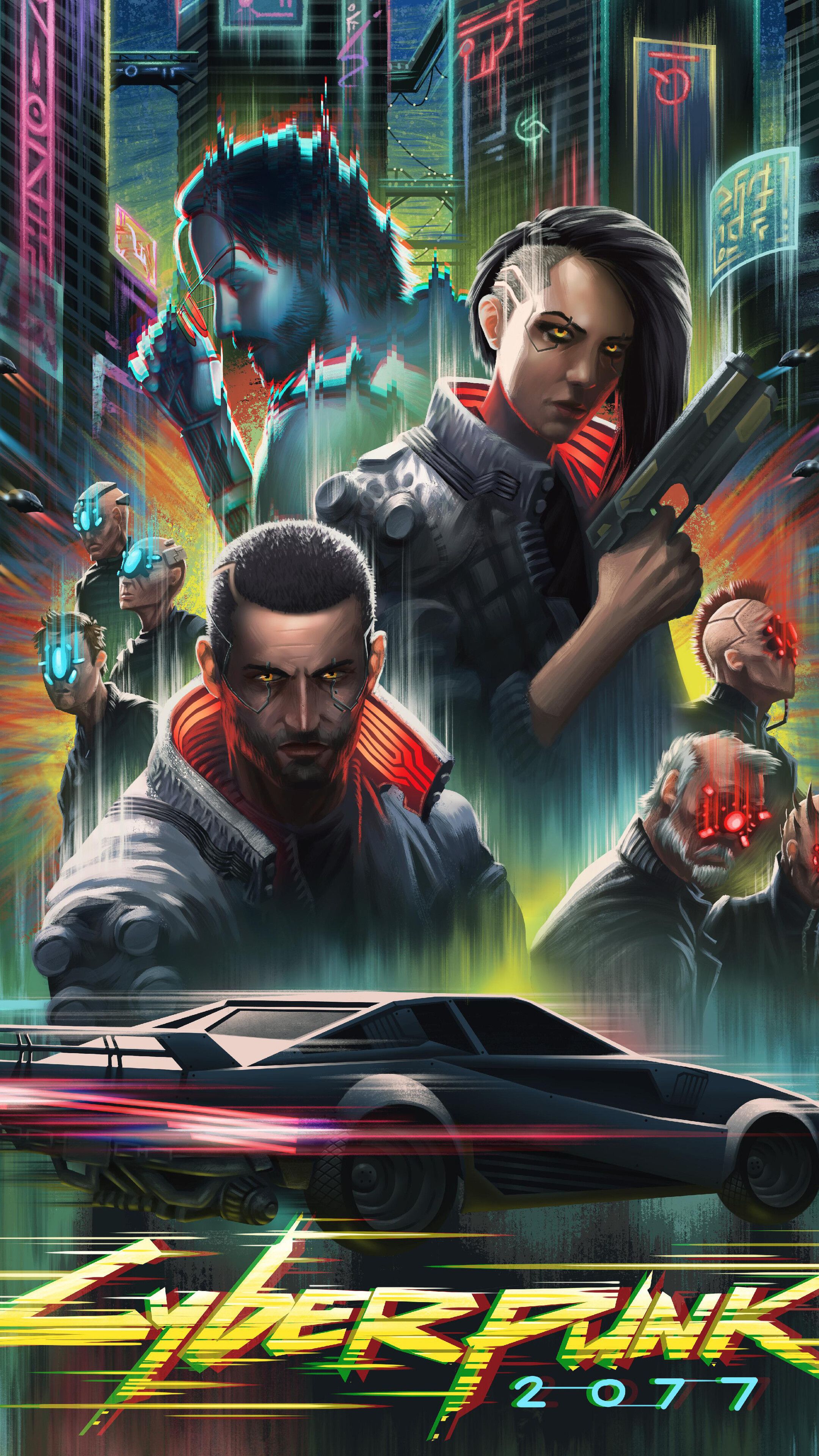 Cyberpunk 2077 iPhone 12 Wallpapers Wallpaper Cave