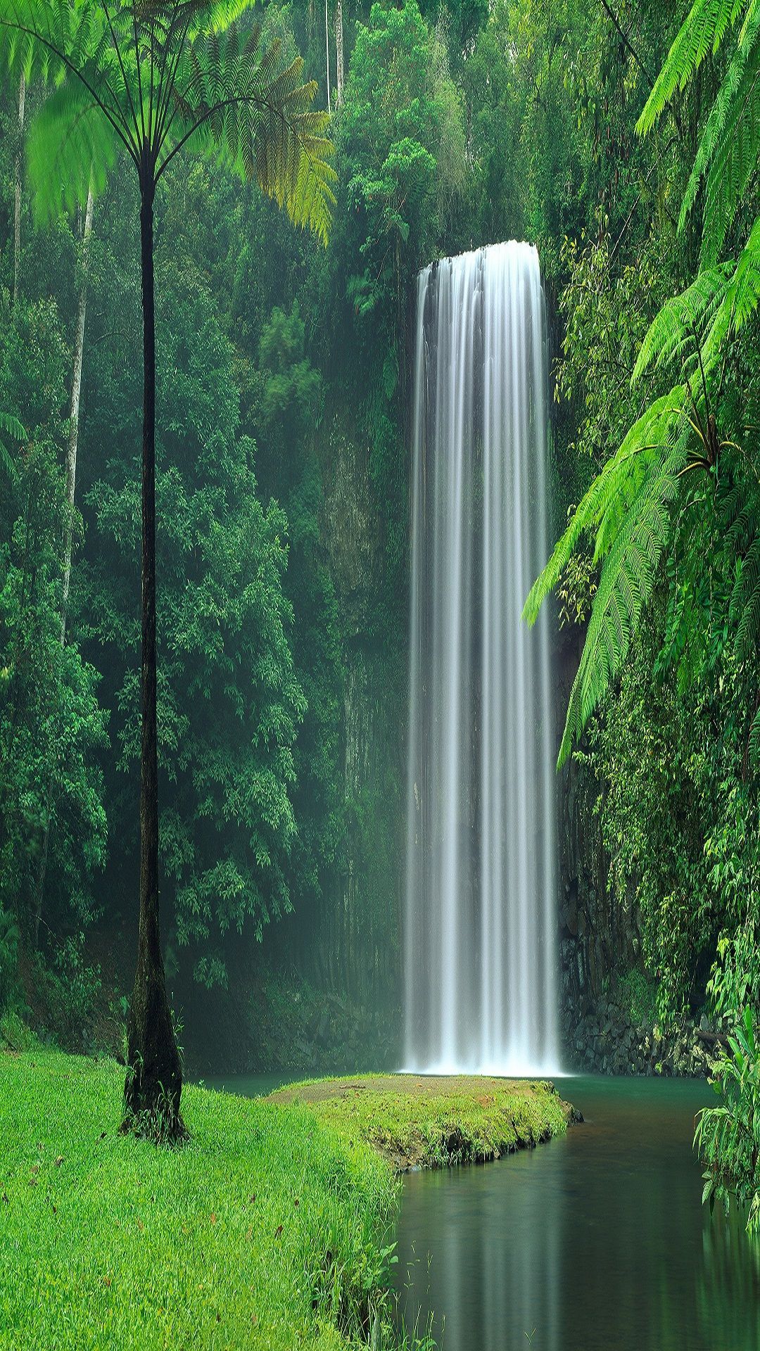 Waterfall Phone Wallpapers Wallpaper Cave